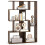 Casart Open-back Geometric Bookshelf Home 6-Cube Large Bookcase-Cafe 1