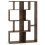 Casart Open-back Geometric Bookshelf Home 6-Cube Large Bookcase-Cafe 9