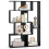 Casart Open-back Geometric Bookshelf Home 6-Cube Large Bookcase-Black 1
