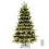 Casart 6FT Pre-Lit Artificial Christmas Tree Hinged XmasTree with 350 LED Lights 1