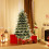 Casart 6FT Pre-Lit Artificial Christmas Tree Hinged XmasTree with 350 LED Lights 4