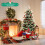 Casart 6FT Pre-Lit Artificial Christmas Tree Hinged XmasTree with 350 LED Lights 6
