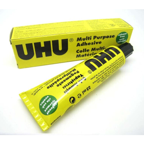 UHU Γενικής Χρήσης Κόλλα 35ml Χωρίς Διαλύτες (Συσκευασία 3 τμχ) 1