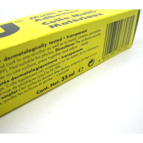 UHU Γενικής Χρήσης Κόλλα 35ml Χωρίς Διαλύτες (Συσκευασία 3 τμχ) 2