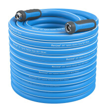 Mangueira de Jardim Fevone 32 m x 1,6 cm, Mangueira Resistente com Cabo Rotativo