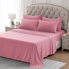 SLEEP ZONE Nanotex Super Soft Cooling Twin Lakan Set fr barn 3 delar - Lttsktta monterade Platta Lakan & rngott Set - Skrynkelfri blekningsbe