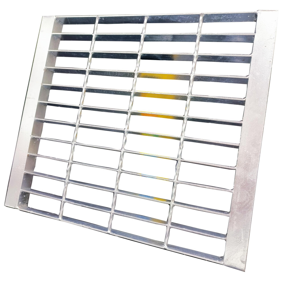 Grille Et Cadre De Drainage En Acier Galvanis Duumuut 16X16 Drain Ext Rieur Co-image