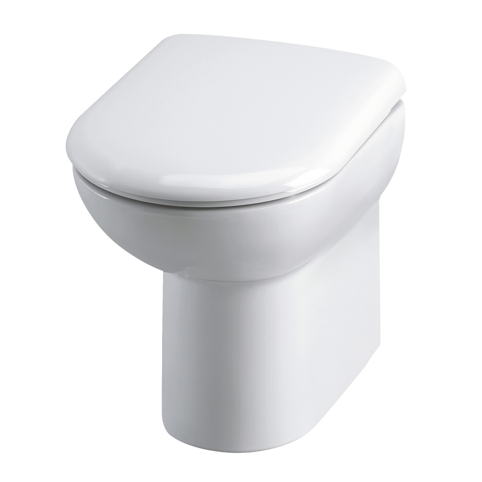 Comfort Height Back To Wall Toilet Pan   - 440mm x 370mm x 530mm