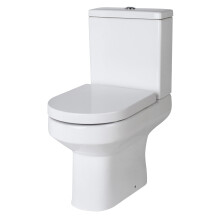 Semi-Flush to Wall Pan & Cistern - 800mm x 397mm x 625mm