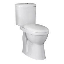 Artis Grey Gloss Back To Wall Toilet Unit - 500mm Width X 320mm Depth, Cistern Furniture Only