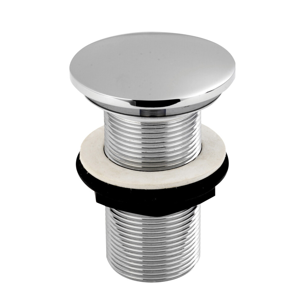 Round Free Running Basin Waste - Chrome