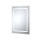 Balterley Rectangular LED Framed Illuminated Touch Sensor Mirror with Demister, 700mm x 500mm - Chrome 6