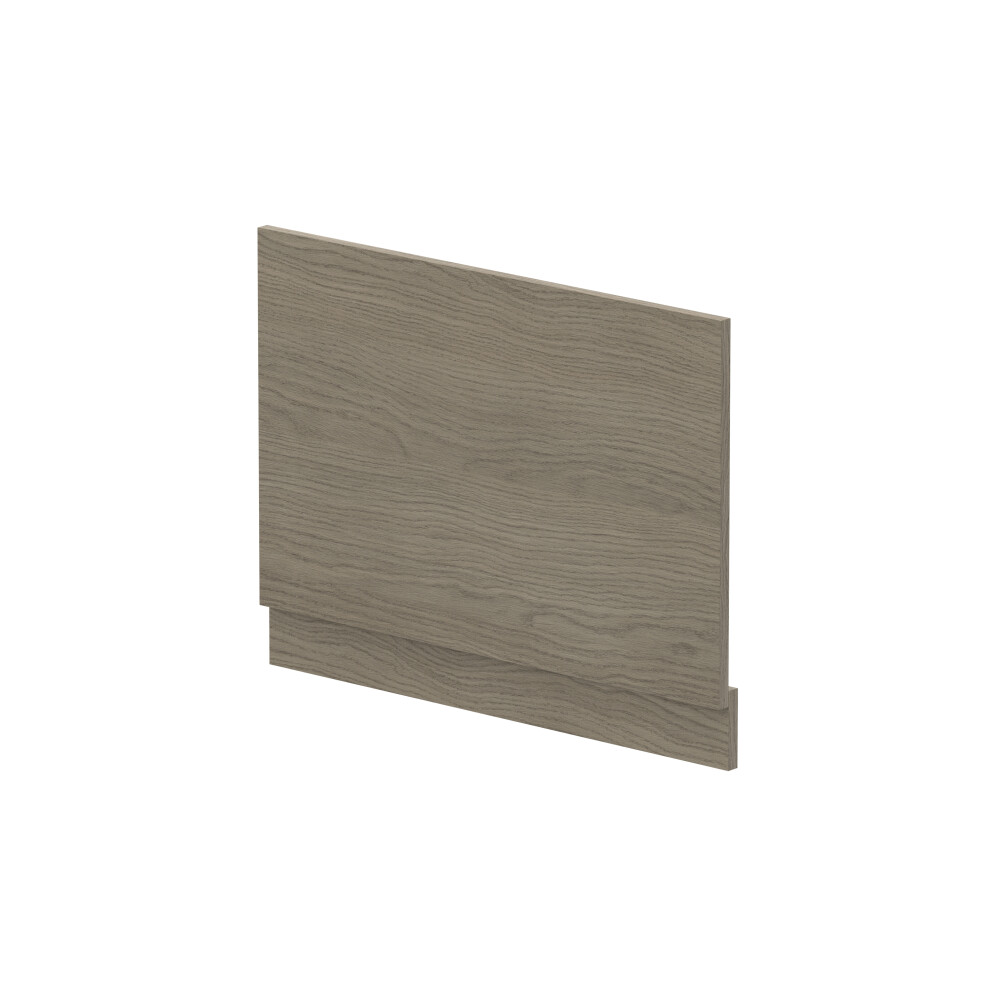 750mm Bath MFC End Panel & Plinth - Woodgrain Solace Oak