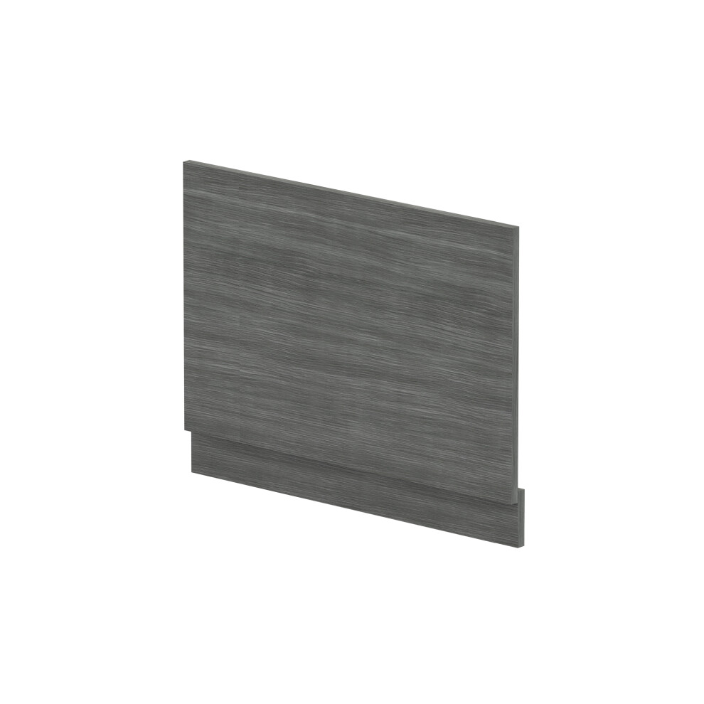 750mm Bath MFC End Panel & Plinth - Woodgrain Anthracite