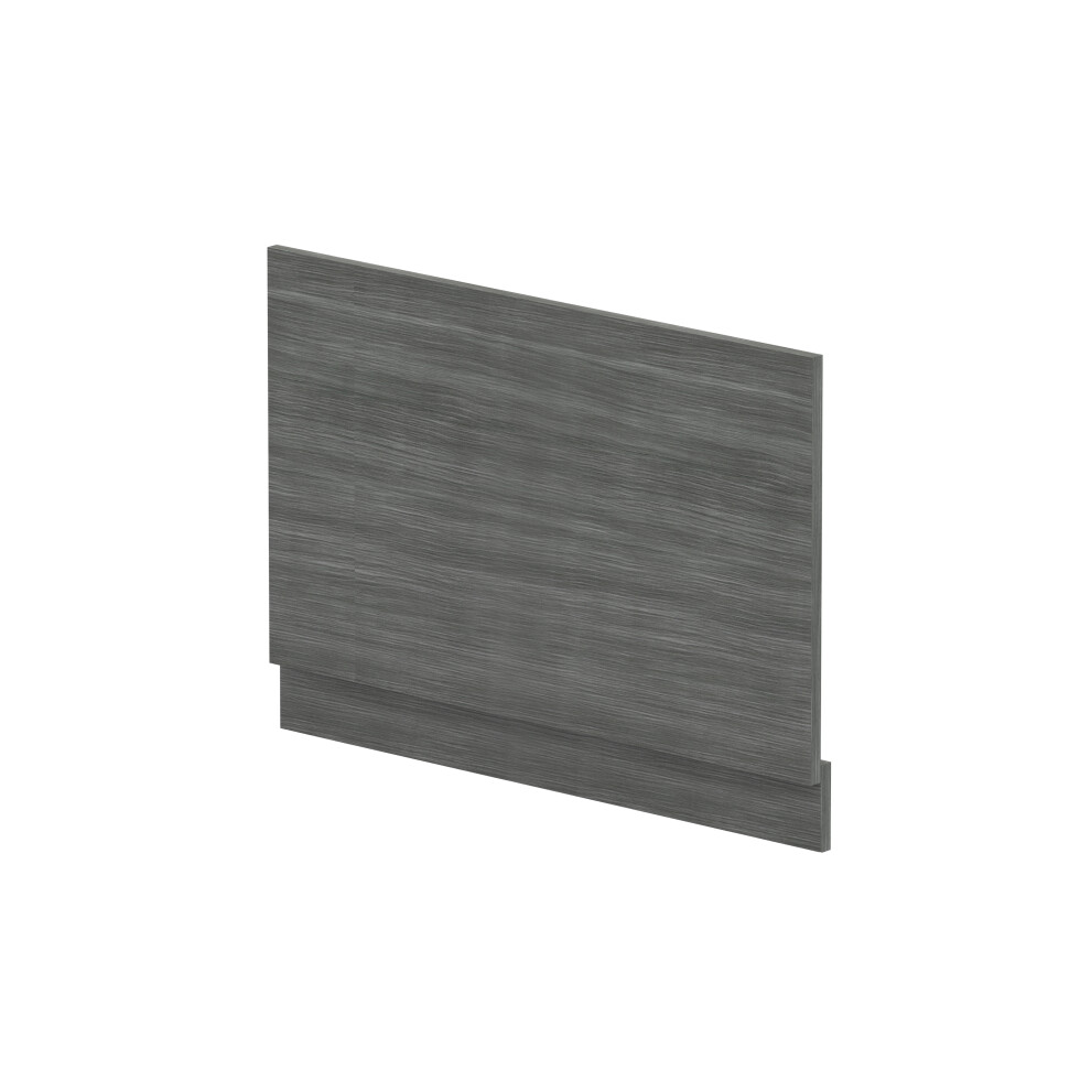 Balterley 800Mm Bath Mfc End Panel & Plinth - Woodgrain Anthracite