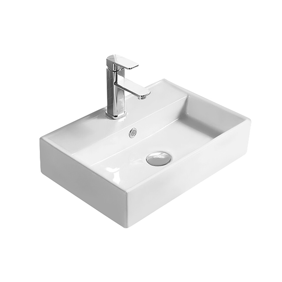 Balterley 50Cm Countertop Basin With Overflow And Tap Hole - Ceramic