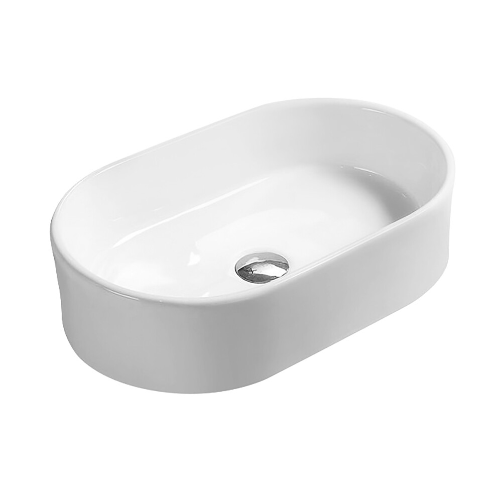 Balterley Oval Ceramic Countertop Vessel Without Overflow - 565Mm
