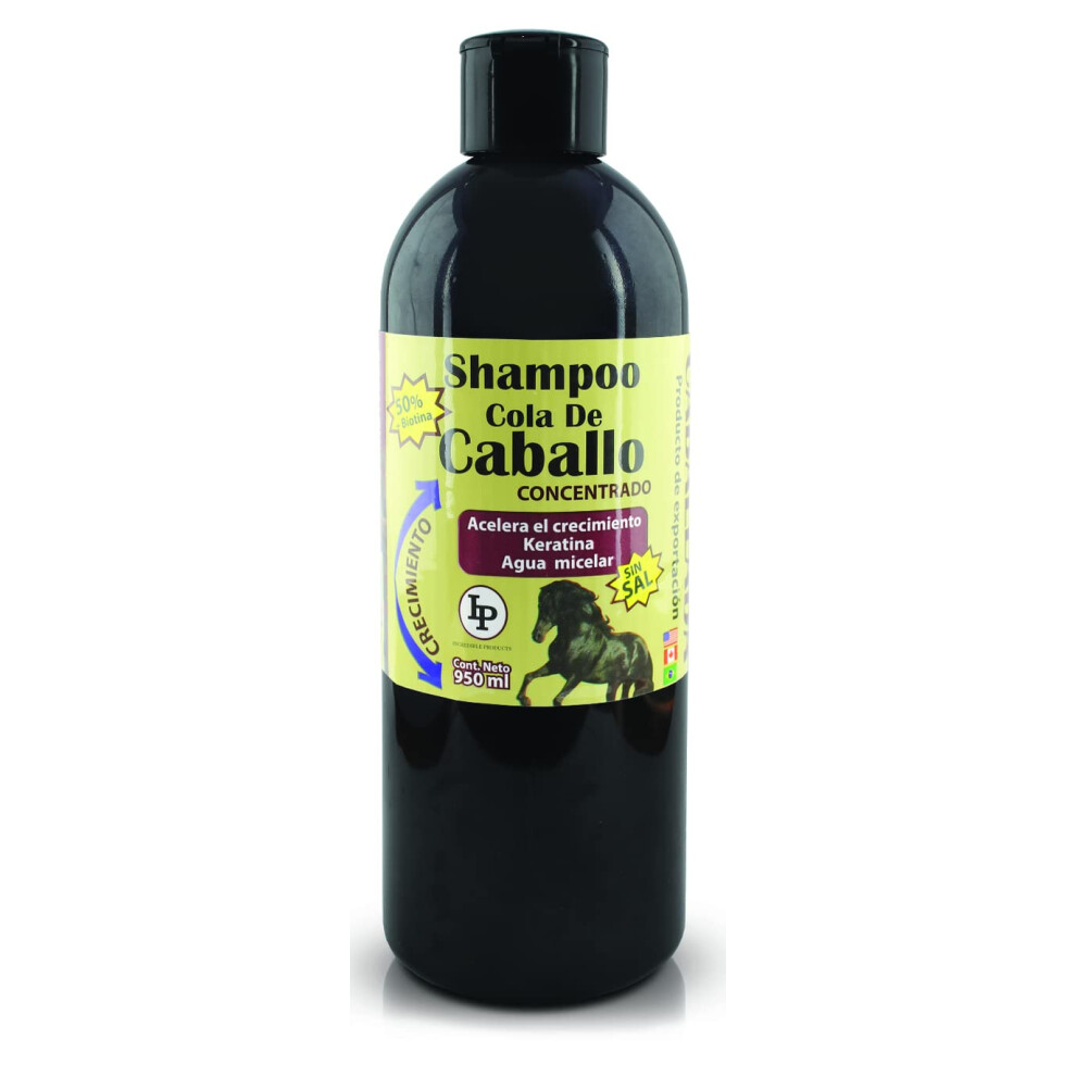 Caballado Shampoo Caballada Sin Sal 950Ml Acelera El Crecimiento De Tu Cabello