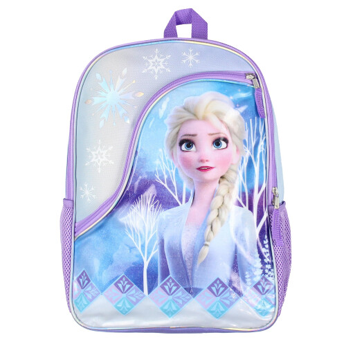 Disney Disney Frozen Elsa 16" Σακίδιο Σχολείου με Ανακλαστικά Σχέδια 1
