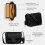 Coach Coach Polished Pebble Tabby Messenger 19  Black 2