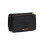 Anne Klein Κρυσταλλωμένο Mini Flap Crossbody, Μαύρο/Μαύρο 2