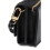 Anne Klein Κρυσταλλωμένο Mini Flap Crossbody, Μαύρο/Μαύρο 4