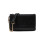 Anne Klein Κρυσταλλωμένο Mini Flap Crossbody, Μαύρο/Μαύρο 1
