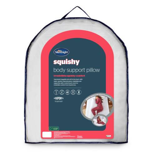 Silentnight Silentnight Squishy Body Pillow Full Support Neck Hip Back Stomach