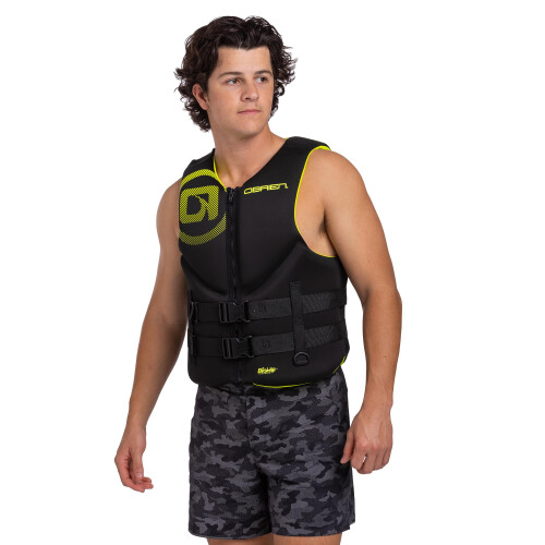 O'Brien Ανδρικό Παραδοσιακό Γιλέκο Neoprene USCGA, Κίτρινο, Μεσαίο 2