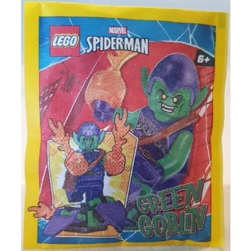 LEGO LEGO Marvel Superheroes: Μινιατούρα Πράσινου Γκόμπλιν με Γκλάιντερ και Κολοκύθα 1