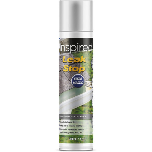Clear Mastic Spray Inspired Leak Stop 500ml Flexible Coating