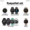 Garmin Garmin UltraFit Nylon Strap 20 mm - Black 3