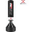 MAXSTRENGTH Freestanding Boxing Punch Bag - 5.5ft, Black/White 3