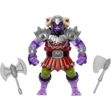 Masters of the Universe Origins Grayskull Ram Man Actionfigur, 16 Rörliga Leder, TMNT & Motu Crossover