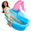 Barbie Κούκλα Barbie και Σετ Πισίνας, Καφέ με Μπικίνι Θαλασσί και Αξεσουάρ 2