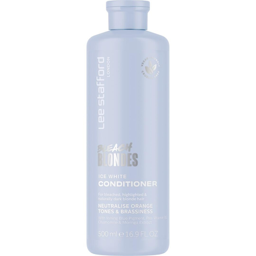 Lee Stafford Bleach Blondes Ice White Toning Conditioner | 500ml