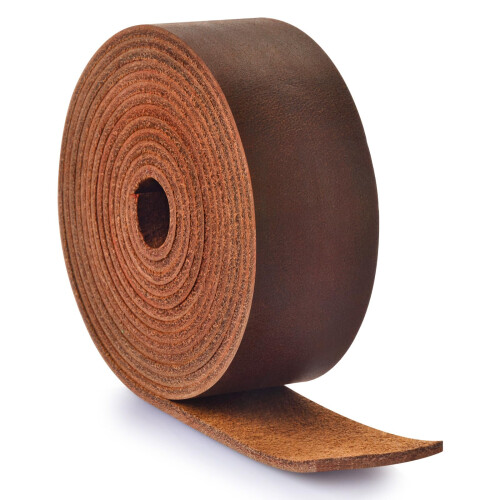 Leather Strap 1 Inches Wide Flat Leather Straps for Crafts  Full Grain 1