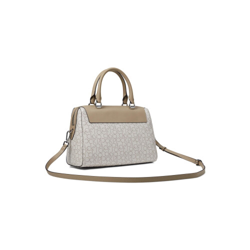 Calvin Klein Calvin Klein Opal Satchel Vanille/Khaki/Cornstalk Einheitsgr    e 1