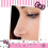 Hello Kitty Ρινικά Δαχτυλίδια 20g Ανοξείδωτο Ατσάλι L-Shape Κουάι Κουάι 2