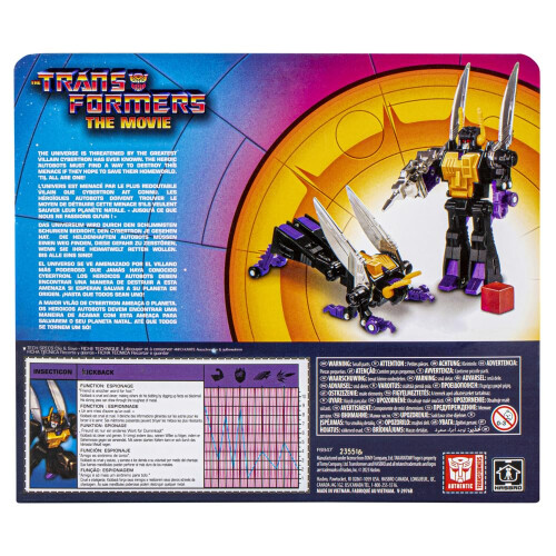 Hasbro Transformers: Elokuvahahmo Retro Kickback 14 cm 2