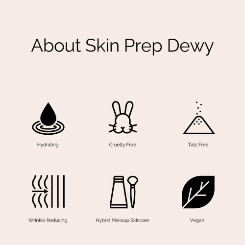 OFIR Skin Prep Dewy Primer Serum | Υβριδικό Μακιγιάζ και Φροντίδα Δέρματος | Vegan, Χωρίς Σκόνη 2