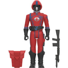 Super7 GI Joe Crimson Guard - 3,75 Zoll gro e GI Joe-Actionfigur mit Zubeh r. Klassische Cartoon-Sammlerst cke und Retro-Spielzeug
