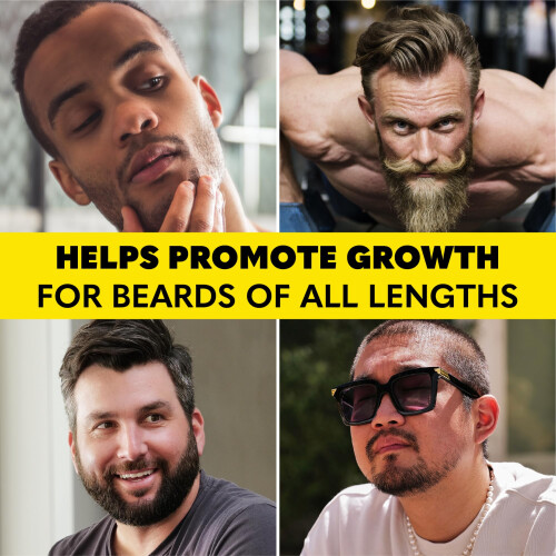 Beard Club Premium Bartwuchs-Set    Bartwuchs-  l, Bartwuchs-Vitamine, Bartwuchs-Vitamin-Spray und Bartb  rste    Geschenkset 1