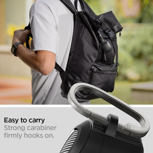 Spigen Spigen Rugged Armor για Θήκη Sony WF-1000XM5 (2023) Ανθεκτική Προστασία - Ματ Μαύρο 2