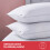 Silentnight Silentnight Luxury Overlocked Bounceback Pillows 4 Pack Medium Support 5