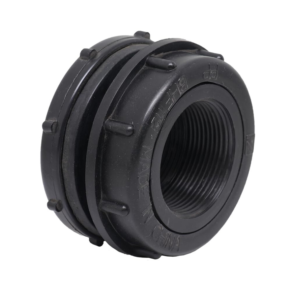 Valley Industries BHF112-BC Schottverschraubung 1-1/2"""" Fnpt, Schwarz-image