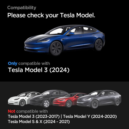 Spigen Spigen Γυαλί Tempered Screen Protector [GlasTR EZ FIT] για Tesla Model 3 (2024) 15.4 ίντσες Dashboard Touchscreen 1