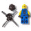 LEGO LEGO Minifigure - Κληρονομιά Τζέι Μπλε Νίντζα με Διπλό Κεφάλι και Κατανα από 71735 2