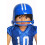 Uniforme de futebol azul 6pc para bonecas de 18 polegadas | Qualidade premium e design da moda | Roupas de bonecas 5