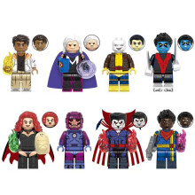 (8PCS X-men-C) 34PCS X-men Minifigures Toys Fit Lego